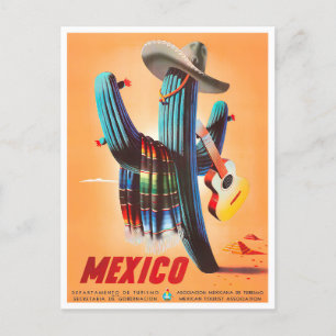 Mexico vintage-briefkaart briefkaart