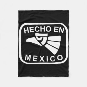 Mexico Vintage Mexicaanse Vlag Trots Hecho En Mexi Fleece Deken