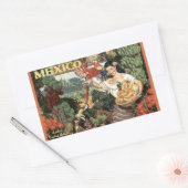 Mexico vintage reizen stickers (Envelop)