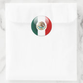 Mexico Vlag 2.0 Ronde Sticker (Tas)