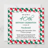 MEXICO VLAG Aangepaste Verjaardag Viering Kaart (Voorkant)