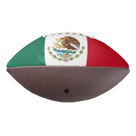 Mexico Vlag, Bandera de Mexicaanse Republiek American Football (Gedraaid 270)