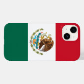 Mexico Vlag, Bandera de Mexicaanse Republiek Case-Mate iPhone Case (Achterkant (horizontaal))