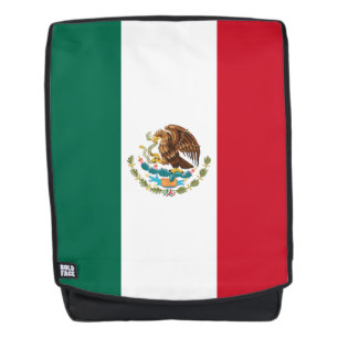 Mexico Vlag, Bandera de Mexicaanse Republiek Rugtassen