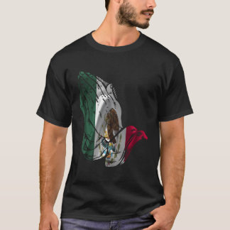 Mexico Vlag Bidden Handen T-shirt