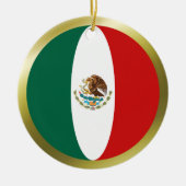 Mexico-vlag Keramisch Ornament (Voorkant)