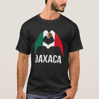 Mexico Vlag Liefde Oaxaca Mexico Vakantie T-shirt