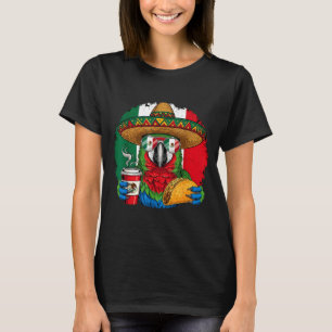 Mexico vlag Mexicaanse trots Mexicaanse wortels Me T-shirt
