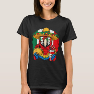 Mexico vlag Mexicaanse trots Mexicaanse wortels Me T-shirt