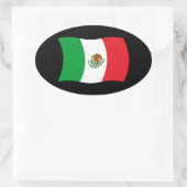 Mexico Vlag Sticker (Tas)
