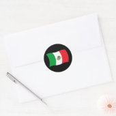 Mexico Vlag Sticker (Envelop)