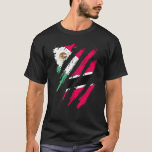 Mexico Vlag Trinidad&Tobago Gekweekt Patriottisch T-shirt