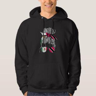 Mexico Vlag Trinidad&Tobago Volwassen Vrouwen Meis Hoodie