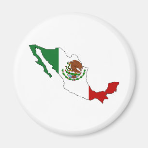 Mexico-vlag — volledige grootte magneet