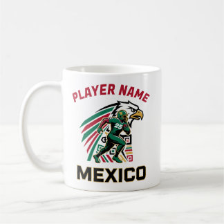 Mexico Voetbal Adelaar Nationaal Trots Actie Kunst Koffiemok