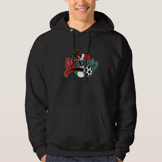 Mexico-Voetbal Hoodie (Voorkant)