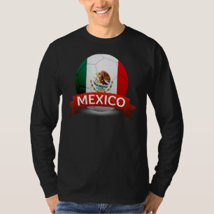 Mexico Voetbal Nationaal Team Wereldkampioen Footb T-shirt