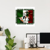 Mexico-Voetbal Poster (Thuiskantoor)