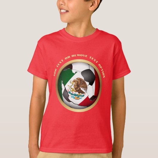 Mexico Voetbal Sport T-shirt (Voorkant)
