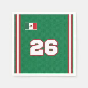 Mexico Voetbalshirt Papieren Borden Vamos Mexico 2 Servet
