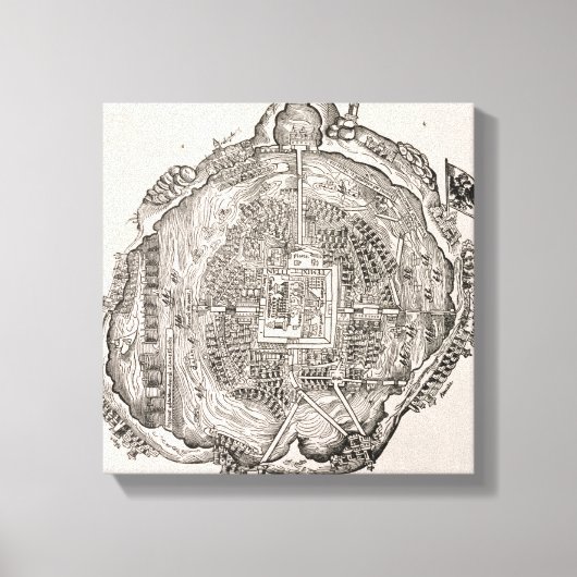 Mexico voor de verovering canvas afdruk (Voorkant)