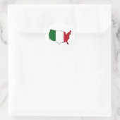 Mexico VS Ronde Sticker (Tas)
