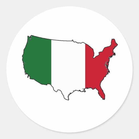 Mexico VS Ronde Sticker (Voorkant)