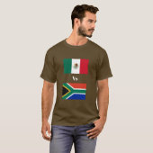 Mexico Vs Zuid-Afrika T-Shirt (Voorkant volledig)