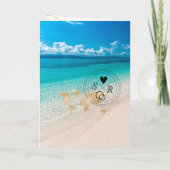 Mexico Wedding Destination Passport Wereldkaart IV (Achterkant)