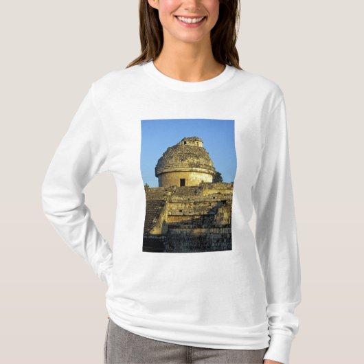 Mexico, Yucatan. Caracol: astronomisch T-shirt (Voorkant)