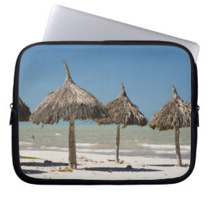 Mexico, Yucatan schiereiland, Progreso. Dakbedekki Laptop Sleeve