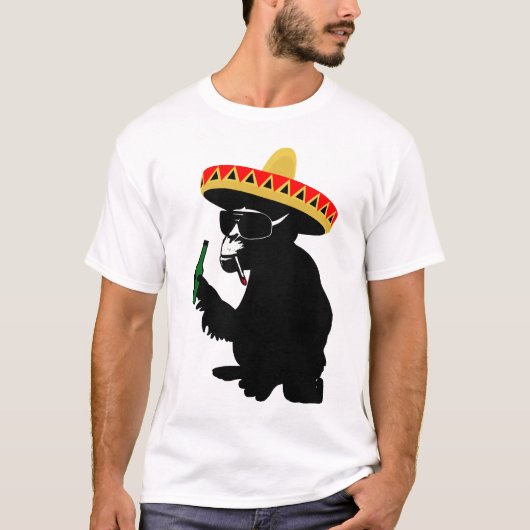 mexiko monkey t-shirt (Voorkant)