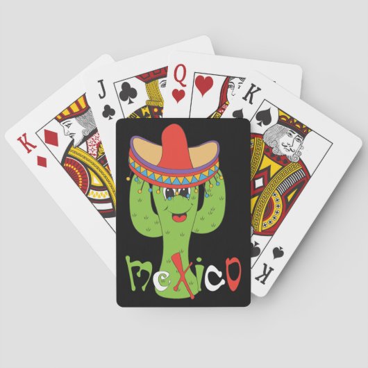 Mexique 3 Cartes de jeu Bicycle® (dos)