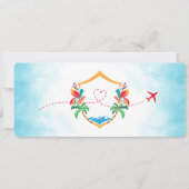 Mexique Carte d'embarquement Surprise Billet d'ent (Dos)