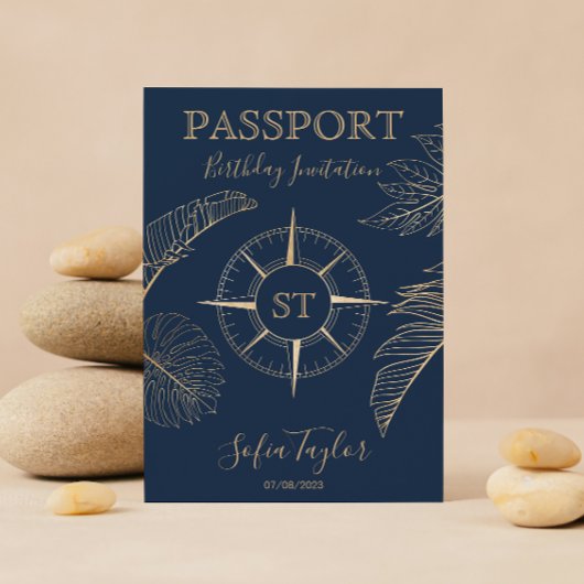 Mexique Carte du monde Passeport d'anniversaire