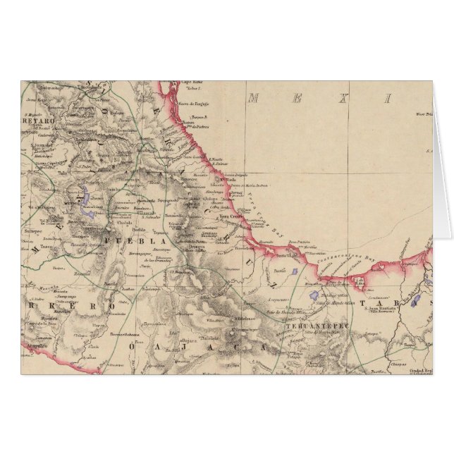 Mexique États du Sud (Devant horizontal)