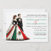 Mexique Faire-part de mariage à deux (Devant)