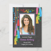 Mexique Fiesta Graduation Photo invitation (Devant)