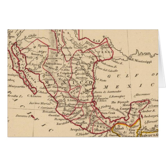 Mexique, Guatamala (Devant horizontal)