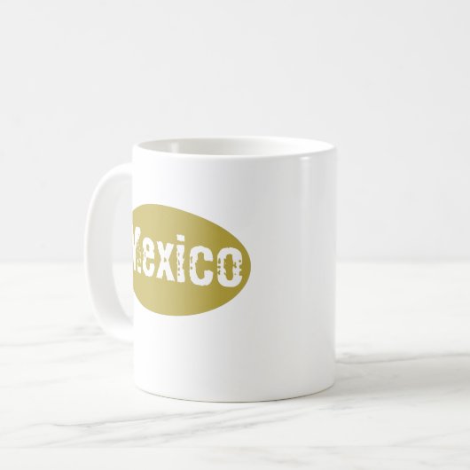Mexique - Mug de police unique (Devant gauche)