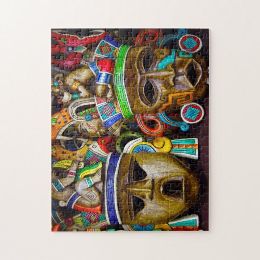 Mexique Mur Art. Jigsaw Puzzle (Vertical)