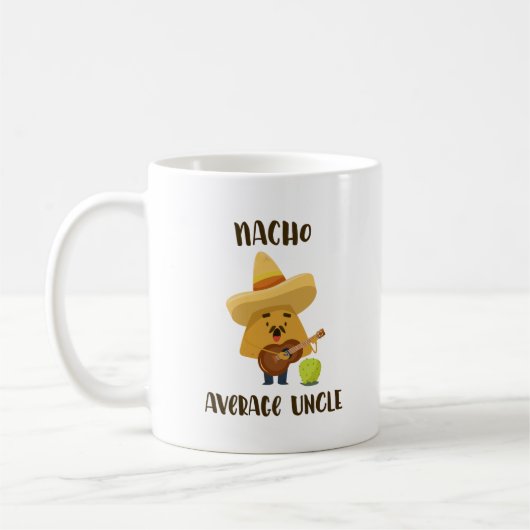 Mexique Nacho Moyenne Oncle Drôle Mug (Gauche)