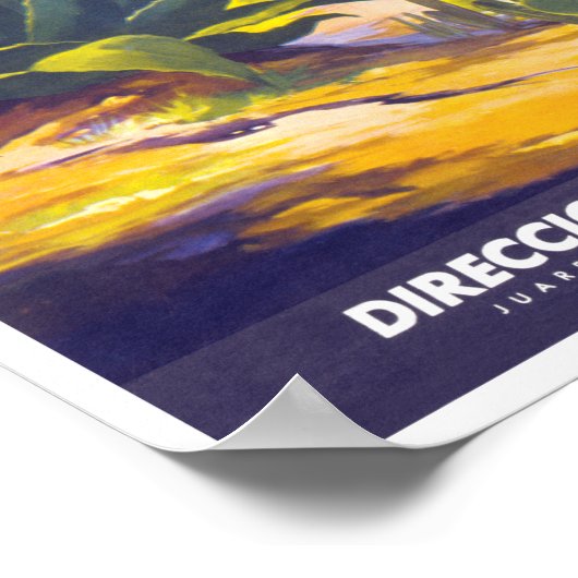 Mexique Poster de voyage 3 (Coin)