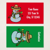 Mexique Sombrero Père Noël Thunder_Cove (Devant & derrière)