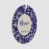 Mexique Talavera Design ornement acrylique (devant)