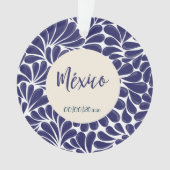 Mexique Talavera Design ornement acrylique (devant)