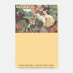 Mexique voyage vintage Post-It notes