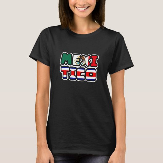 MEXITICO Mexico and Costa Rica T-shirt (Voorkant)