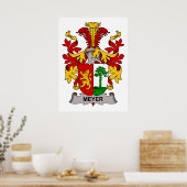 Meyer Family Crest Poster (Keuken)