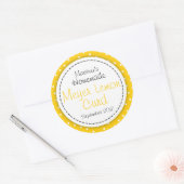 Meyer rond Lemon Curd confiture étiquette alimenta (Enveloppe)